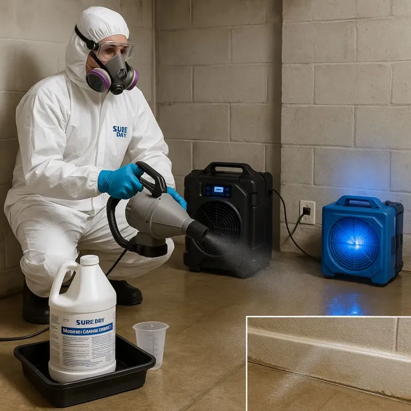 Sanitization and Odor Removal process in Madill, OK