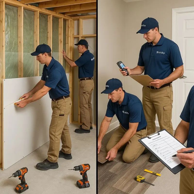 Repairs and Reconstruction process in Madill, OK