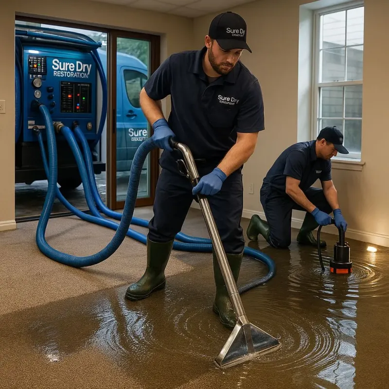 Water Extraction and Removal process in Madill, OK